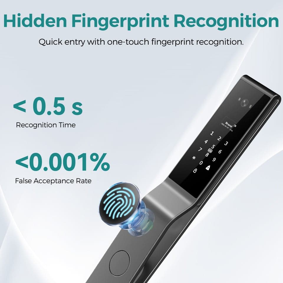 SJJ WiFi Full Auto Lock Premium detail photo 2 — video peephole