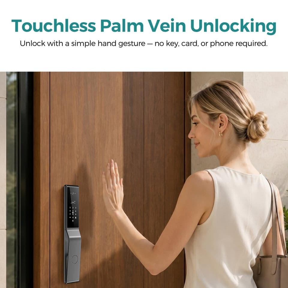 SJJ WiFi Full Auto Lock Premium detail photo 4 — video peephole